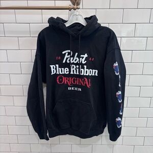Pabst Blue Ribbon Graphic Hoodie